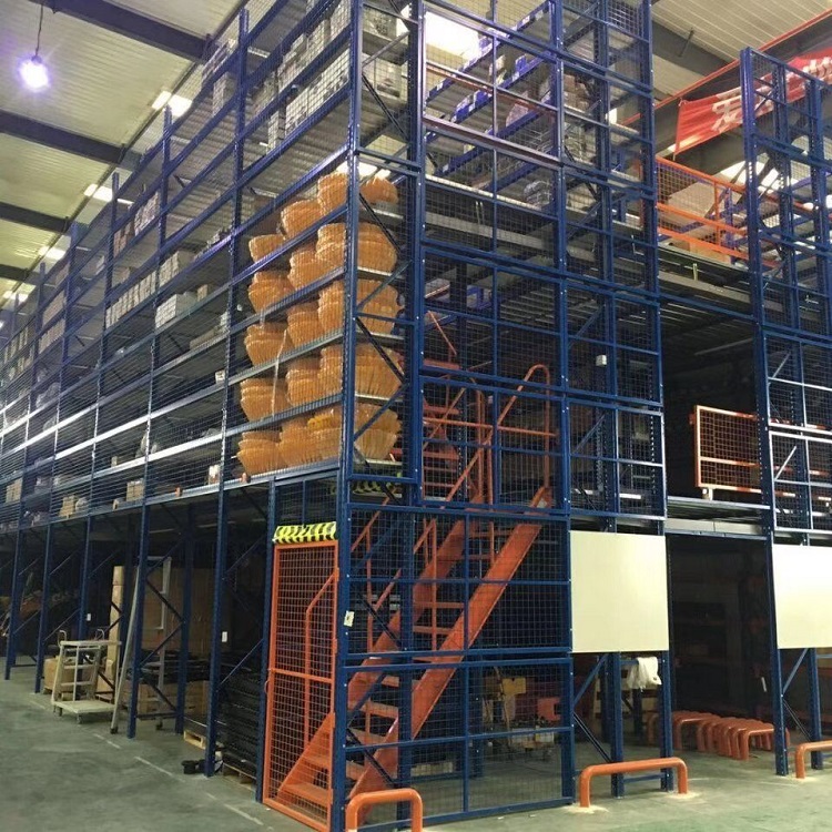 閣樓式倉庫貨架高度利用倉庫空間